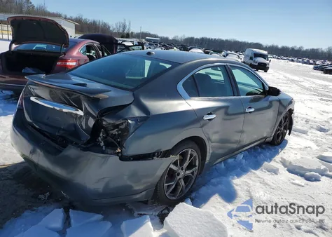 2013 Nissan Maxima S из США, поврежденный, VIN 1N4AA5APXDC810966